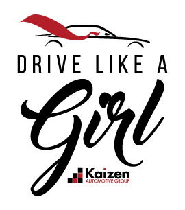 The drive like a girl logo